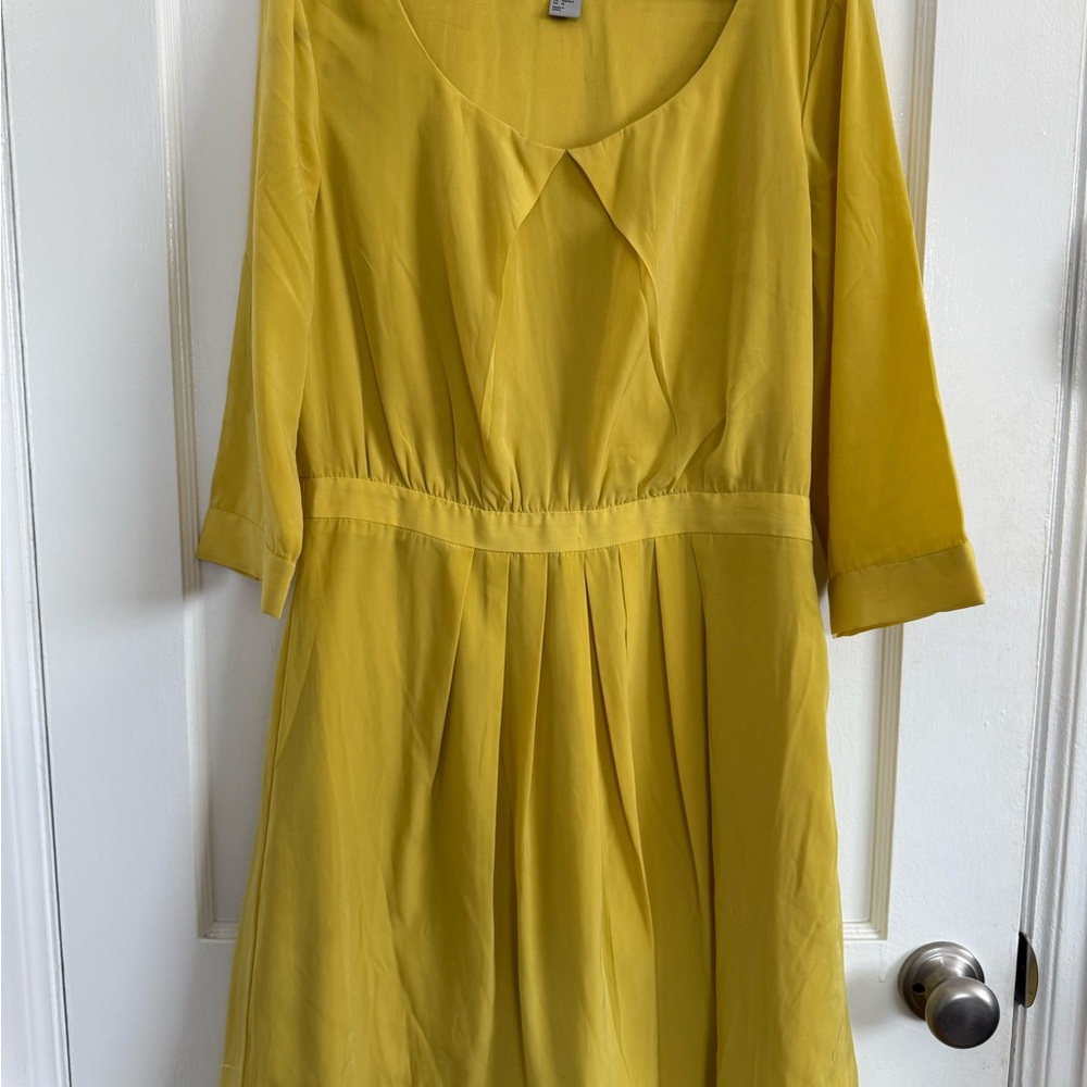 H&M Elegant Yellow Dress